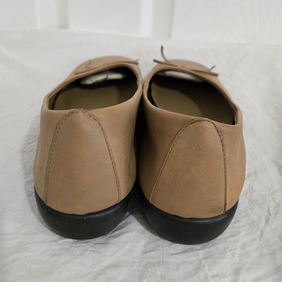 What's What By Aerosoles Loafer Slip-On Shoes Women's Sz 8.5W Leather Boho Flats - Picture 3 of 8